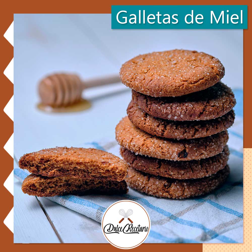 ️ Receta De Galletas De Miel Dulce Recetario 8763